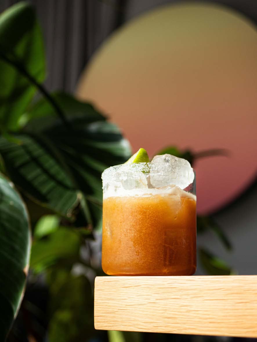 Tropical café margarita